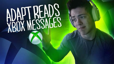 faze adapt reads xbox messages youtube