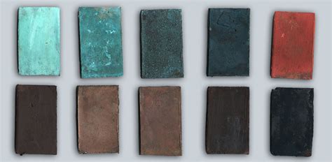 colour palette  antique bronzes  experimental archaeology project exarc