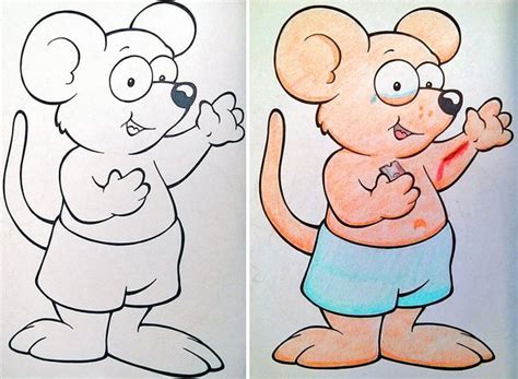 See What Happens When Adults Do Funny Coloring Book