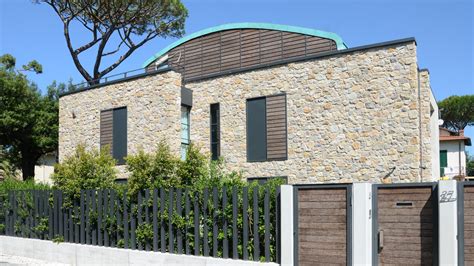 stone covering  facing  outdoor villas project villa la