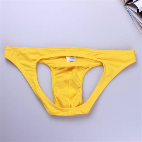 Sexy Mens Modal G String Double Thong Underwear Ass Gay