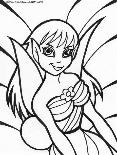fairies coloring pages coloring kids