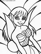 Coloring Pages Fairies Colouring Faries Kids Disney Fairy Print Popular Coloringkids sketch template