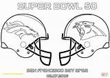 Coloring Bowl Broncos Super Pages Denver 50 Carolina Football Logo Panthers Printable Vs Steelers Superbowl Sport Clipart Color Brisbane Drawing sketch template