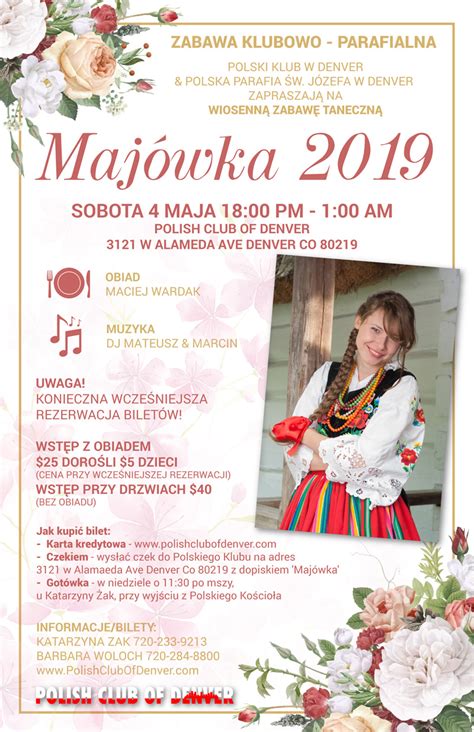 MajÓwka Wiosenna Zabawa Taneczna Polish Club Of Denver