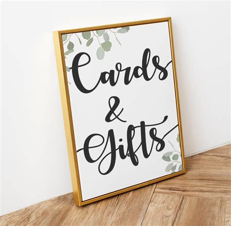 printable cards  gifts sign downloadable cards  gift etsy uk