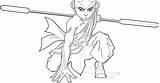 Coloring Avatar Airbender Last Pages sketch template