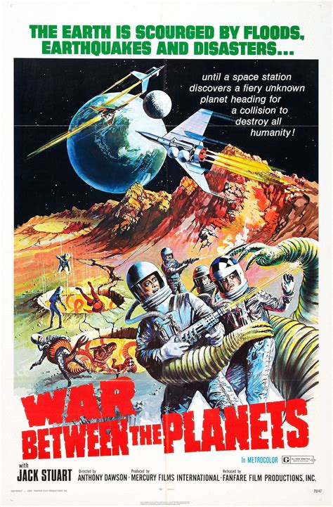 War Between The Planets 1966 Classic Sci Fi Movies Film Posters