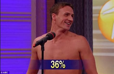 Ryan Lochte Strips Down To His Trunks On Live Television After Losing A