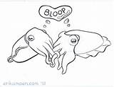 Cuttlefish Coloring Drawing Cute Designlooter Drawings Fish Search Google Getcolorings Printable 388px 74kb Choose Board sketch template