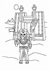 Playmobil Pharaon Egypte Coloriages Playmobile sketch template