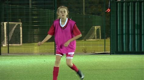 gender stereotypes teen called lesbian for playing football bbc news