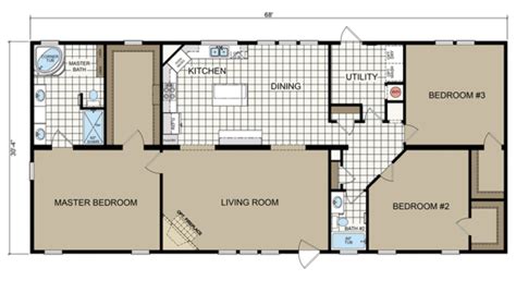 mobile home floor plans single wide double wide manufactured home plans page