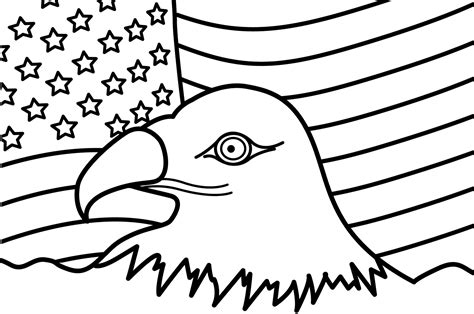 usa flag coloring page   history  students coloring pages
