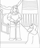 Moses Coloring Pages Pharaoh Getdrawings Color Getcolorings sketch template