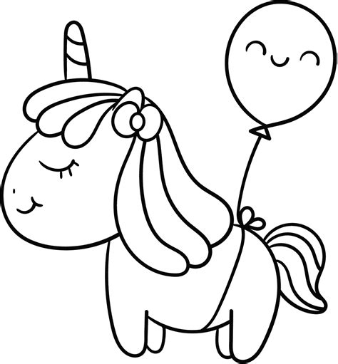 cute baby unicorn coloring page  printable coloring