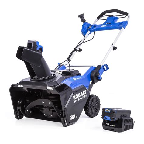 80 Volt Max Cordless Electric Snow Blowers At
