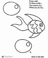 Drawing Draw Kids Step Easy Lessons Simple Learn Coloring Fish Printable Pages Sea Worksheets Choose Board Getdrawings sketch template