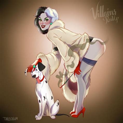 sexy disney pin up girls of villains and princesses by andrew tarusov ilikethesepixels