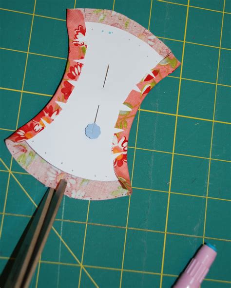 spun sugar quilts tutorial english paper piecing applecore shape part