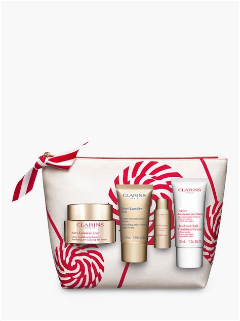 clarins nutri lumière collection skincare t set at john lewis and partners