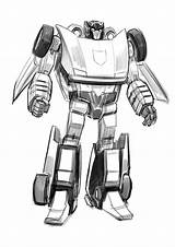 Sideswipe Transformers Fc02 Kerra sketch template