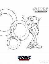 Sonic Sheets Hedgehog Coloring Rings Activity Movie Gold Check These Fandango sketch template