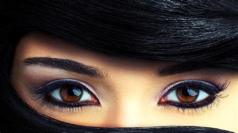 beautiful brown eyes picture in close up hd wallpapers