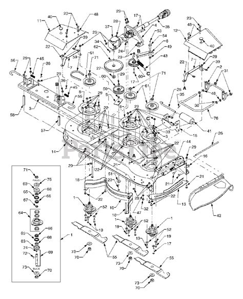 cub cadet     cub cadet  mower deck   mower parts lookup  diagrams