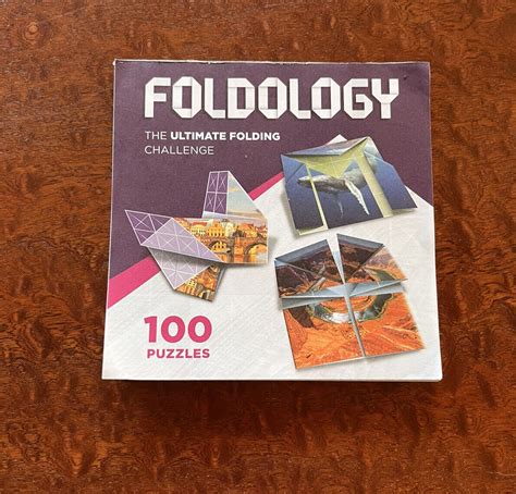 foldology puzzle book  ultimate folding challenges ebay
