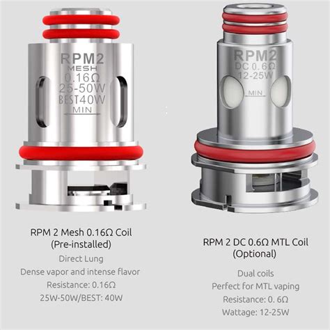 smok rpm mesh replacement coils