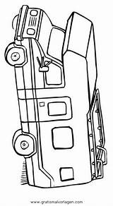 Wohnmobil Ausmalen Lastwagen Ausmalbild Transportmittel sketch template