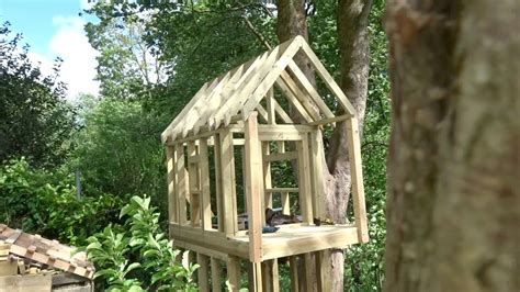finishing  structural frame tree house series  youtube