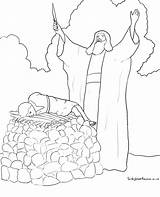 Abraham Coloring Pages Isaac School Sunday Bible Offering Kids Offers Sheets Para Printable La Clipart Colouring Getcolorings Easy Jacob Activities sketch template