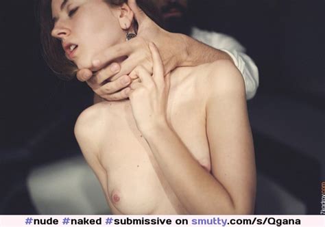 nude naked submissive subby subbie submissivegirl handsonneck