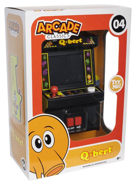qbert mini arcade game walmartcom walmartcom