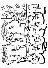 Coloring Pages Graffiti Swag Getcolorings Books sketch template