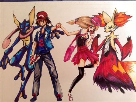 37 awesome pokemon ash x serena images