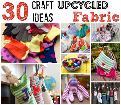 upcycled fabric craft ideas red ted arts blog