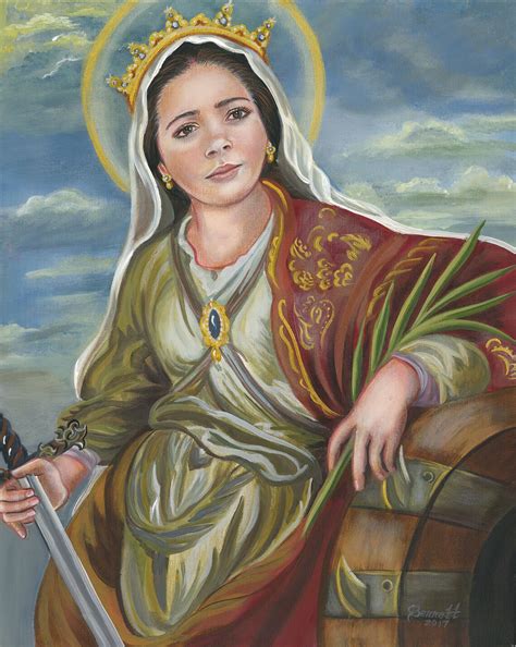 saint catherine  alexandria virgin  martyr   etsy