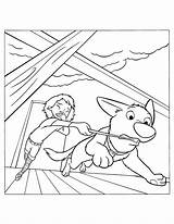 Bolt Coloring Pages Disney Dog Printable Cartoon Animated Print Cute Coloringpages1001 sketch template