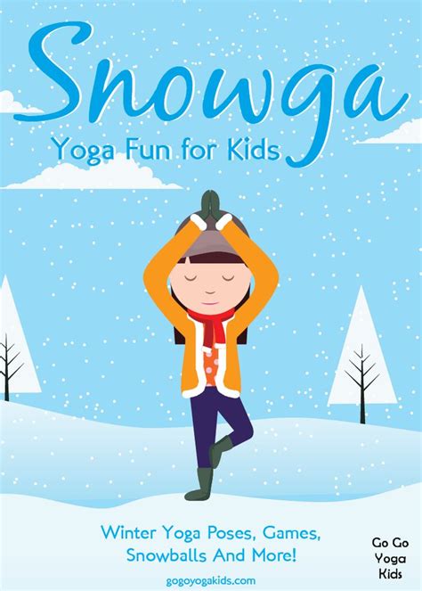snowga amazing yoga fun  kids  snowballs yoga  kids kid