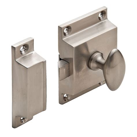 hafele cabinet  door hardware  cabinet latch satin