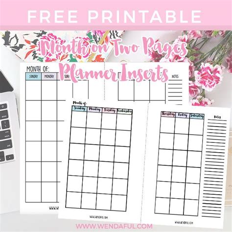 calendars planners paper party supplies pocket size  sheet