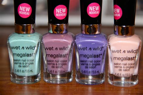 new wet n wild megalast nail polish review and swatches