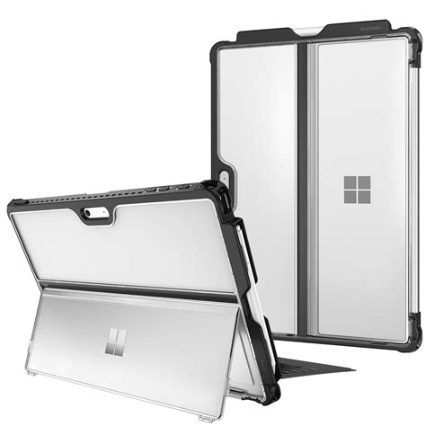 fintie hard case  microsoft surface pro  pro  pro  pro lte shockproof folio protective