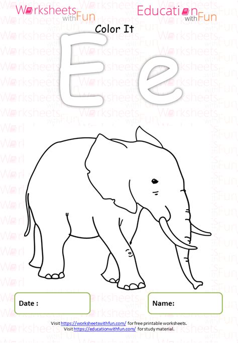 printable letter  coloring worksheet  kindergarten letter