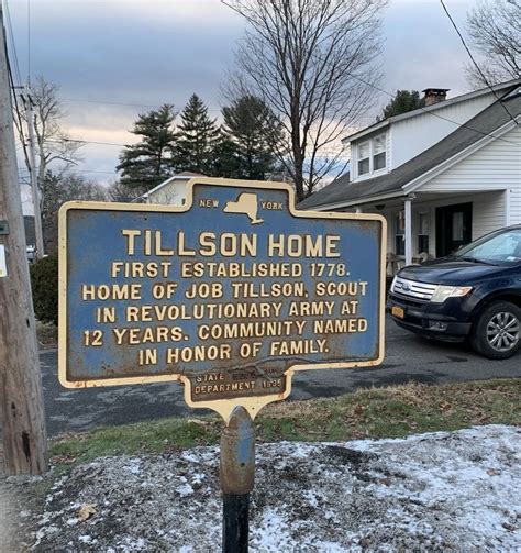 tillson house historical marker