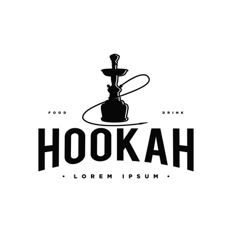 hookah logo icon  vector  vector art  vecteezy