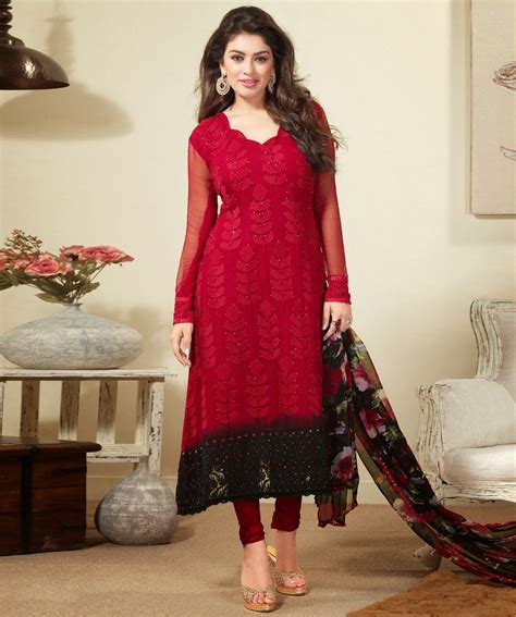 latest simple  fashion salwar kameez sari info